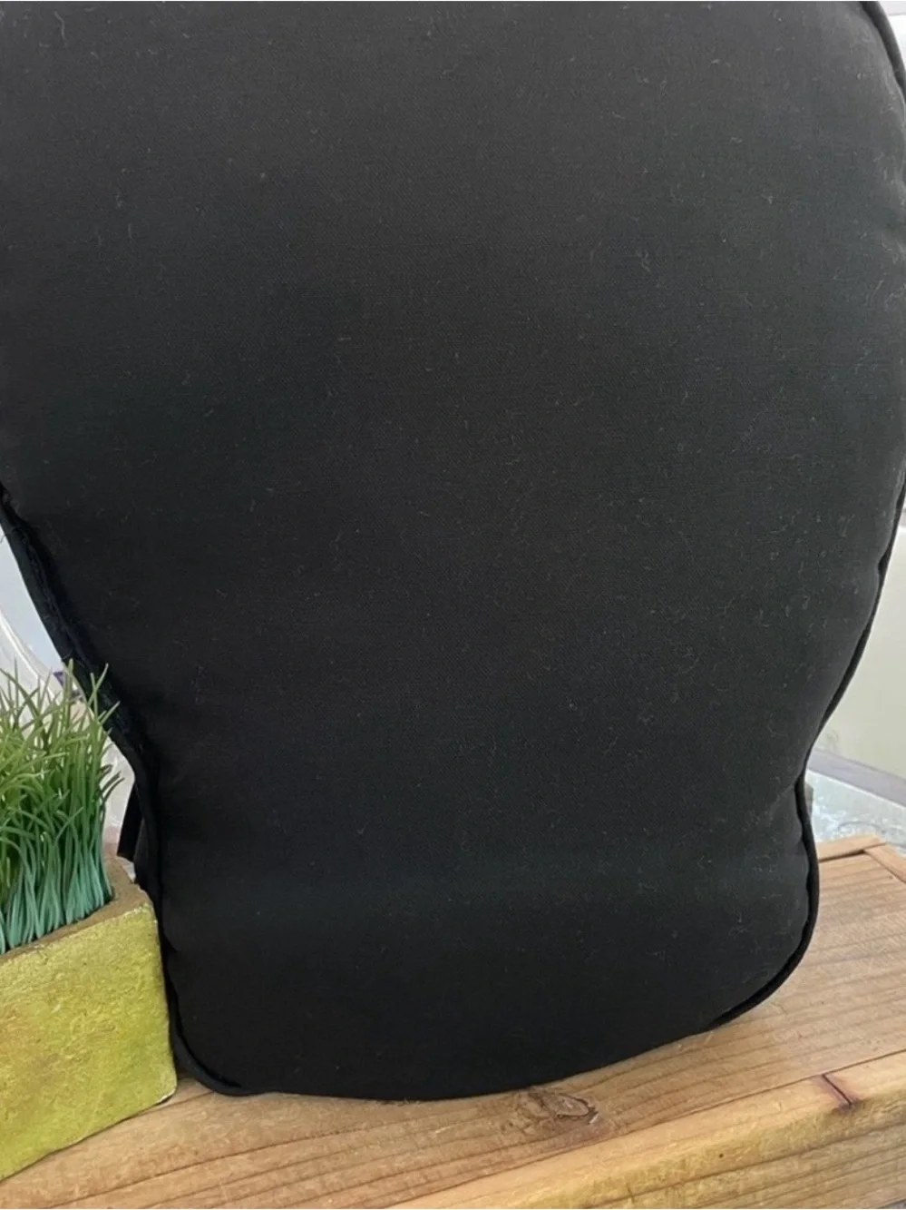 Rachel Zoe Black and White Skull Accent Pillow